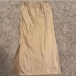 Old Navy Tan Midi  Skirt for Women